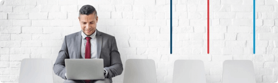 Financial Consulting Team Working Image